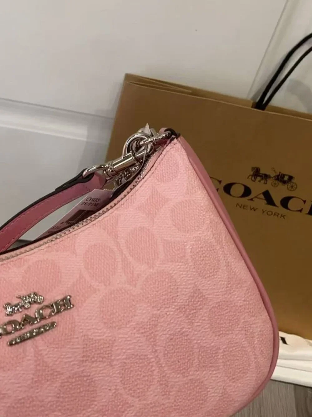 COACH Teri Shoulder Bag In Signature Canvas